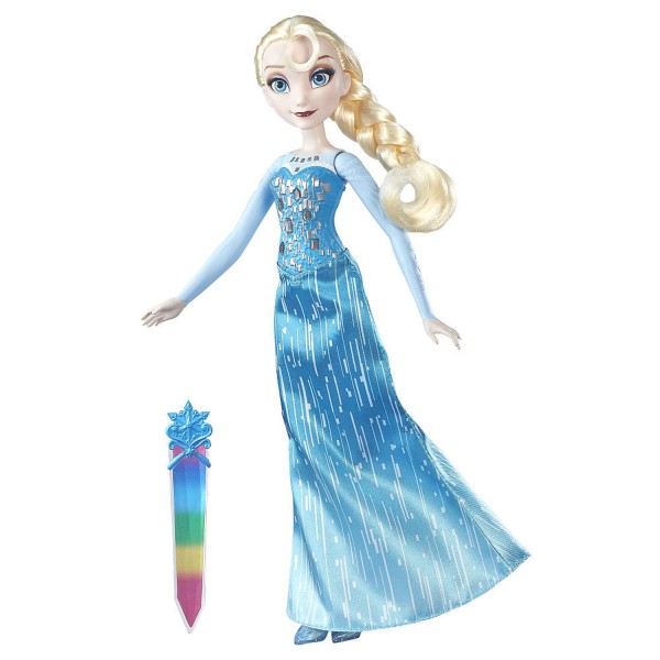 Poupée La Reine des Neiges (Frozen) : Elsa aux cristaux brillants - Hasbro-B6162-B6163