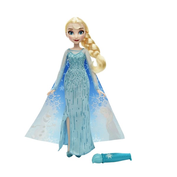 Poupée La Reine des Neiges (Frozen) : Elsa cape féérique - Hasbro-B6699-B6700
