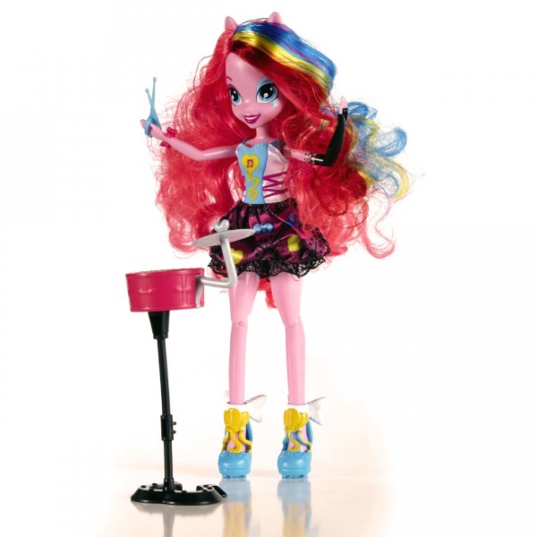 Poupée mannequin Mon Petit Poney : Equestria Girls Rainbow Rocks : Pinkie Pie - Hasbro-A6683-A6781