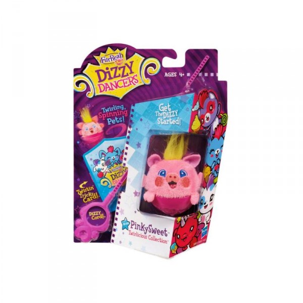 Toupie Furry Frienzies : Dizzy dancers : PinkySweet - Hasbro-38807-38802