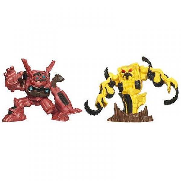 Transformers movie 2 Robot Heroes - Mudflap et Rampage - Hasbro-89842-92198