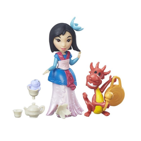 Mini poupée Disney Princesses : Le goûter de Mulan - Hasbro-B5331-B7161