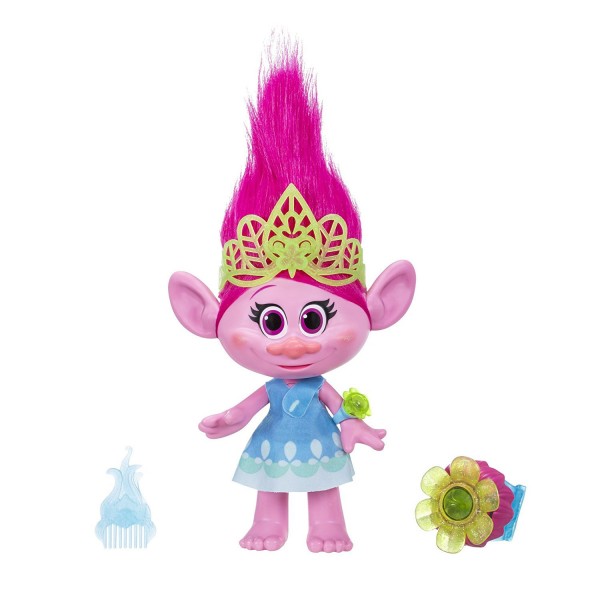 Poupée interactive Trolls : Poppy chantante - Hasbro-B6568