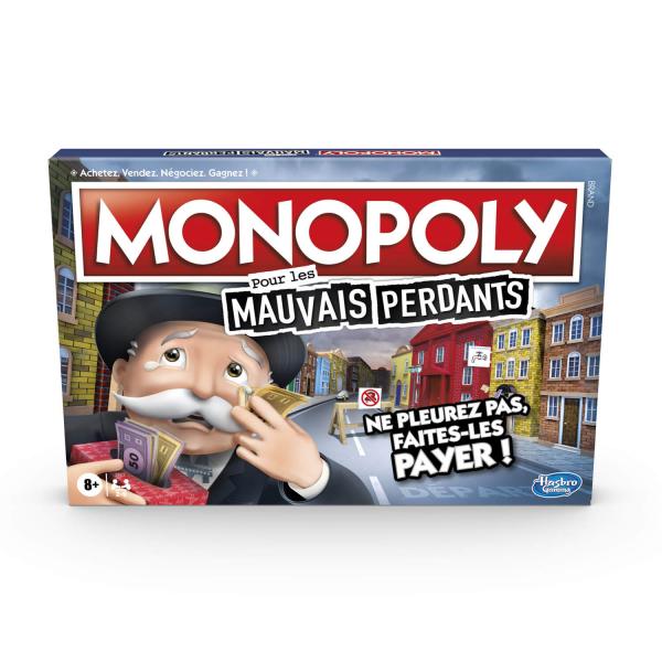 Monopoly pour les Mauvais perdants - Hasbro-E9972101