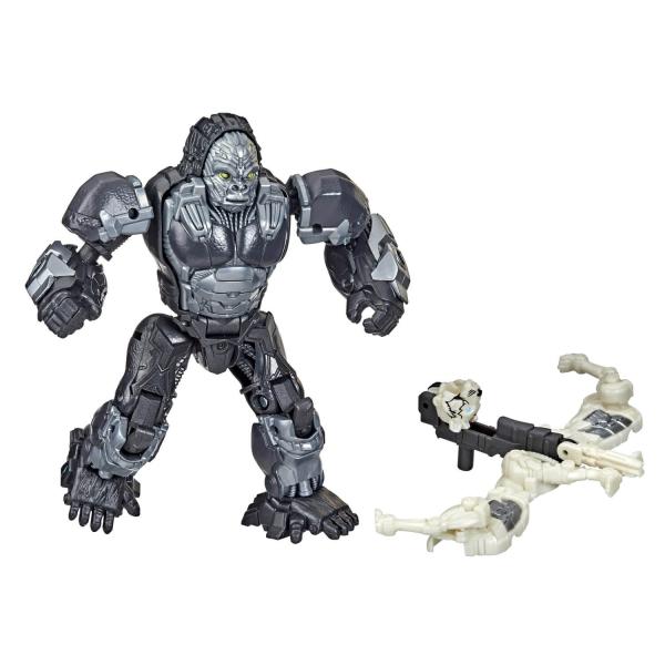 Pack 2 Figurines Transformers: Rise of the Beasts Beast Alliance Beast Weaponizers : Optimus Primal  - Hasbro-F46115X0