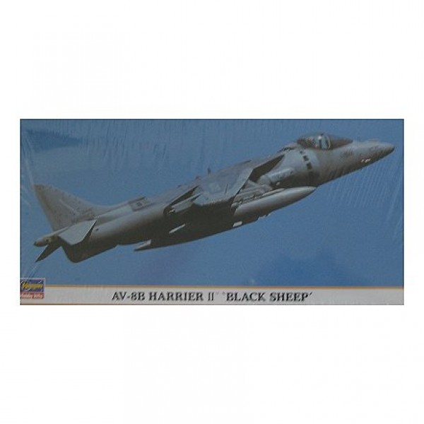 Maquette avion : AV-8B Harrier II Black Sheep - Hasegawa-00766