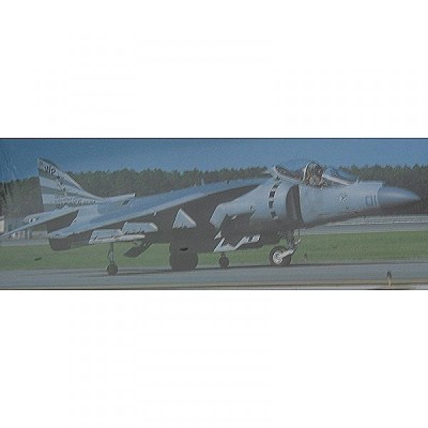 Maquette avion : AV-8B Harrier II PLUS VMA-223 Bulldogs - Hasegawa-00746