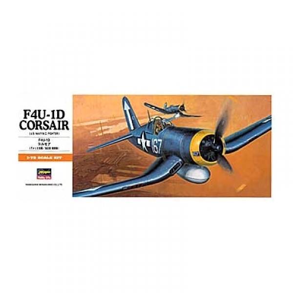 Maquette avion : F4U-1D Corsair - Hasegawa-00140