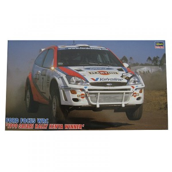 Maquette voiture : Ford Focus WRC 1999 Kenya  - Hasegawa-25027
