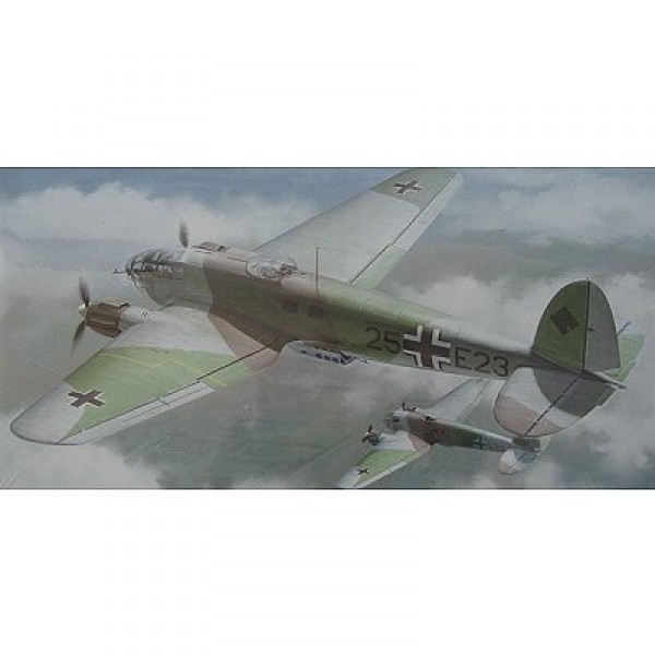 Maquette avion : Heinkel He111P Old Camouflage - Hasegawa-00847