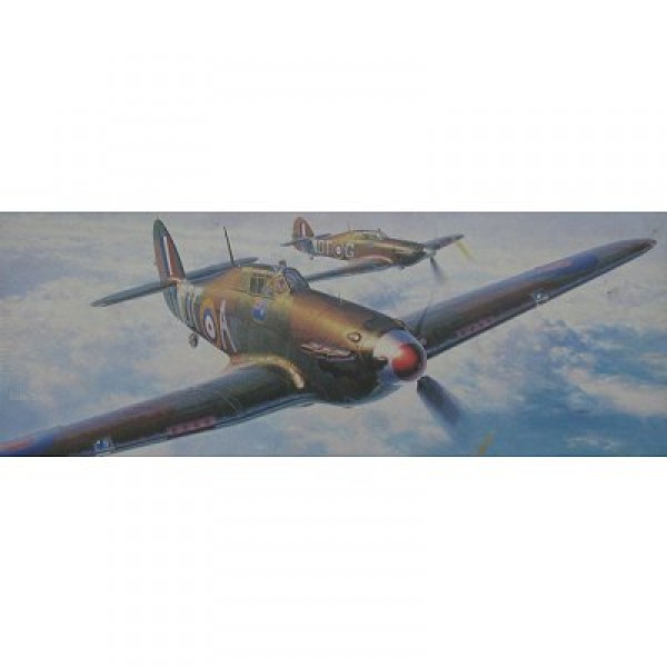 Maquette avion : Hurricane MK.I Late Type Battle of Britain - Hasegawa-51338