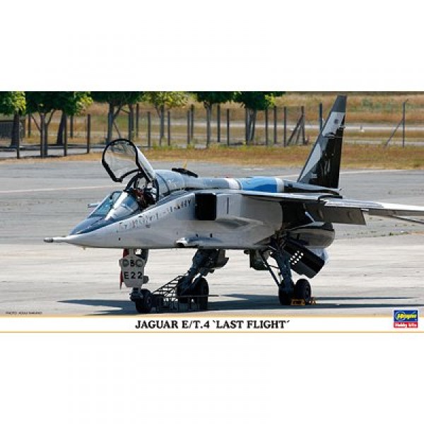 Maquettes avions : Jaguar E/T.4 Last Flight : 2 kits - Hasegawa-00970