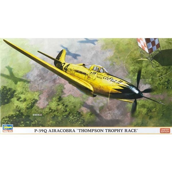 Maquette avion : P-39Q Air Cobra Thompson Trophy Race Limited Edition - Hasegawa-09974