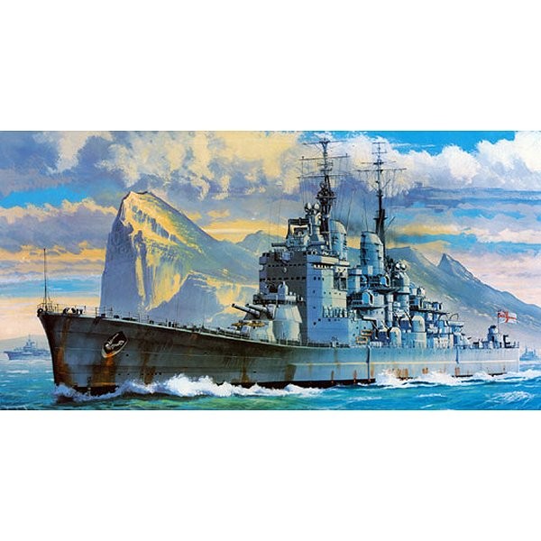 Maquette bateau : Royal Navy HMS Vanguard - Hasegawa-40115