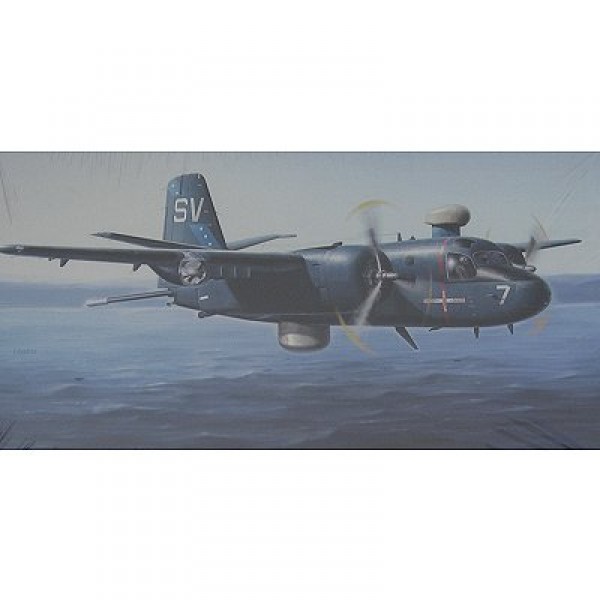 Maquette avion : S2F-1 Tracker U.S. Navy - Hasegawa-00824