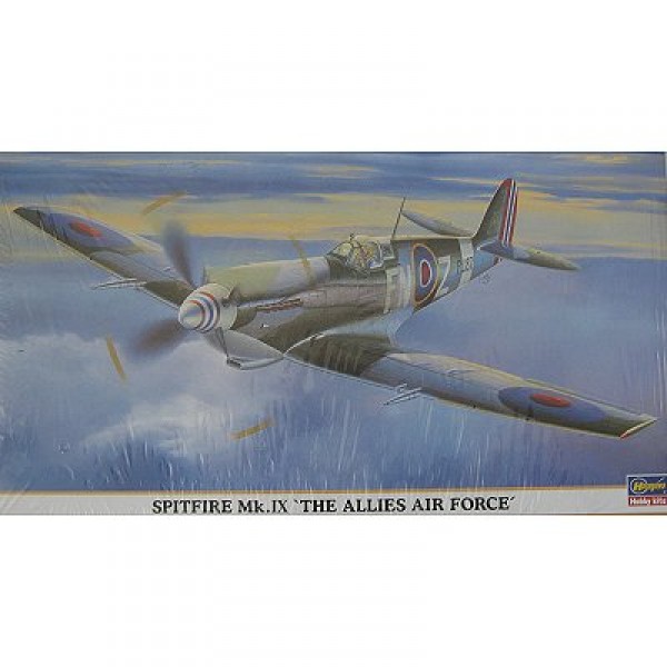 Maquette avion : Spitfire MK.IX The Allies Air Force - Hasegawa-09630