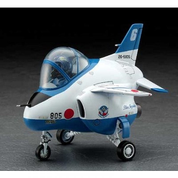 Maquette avion :  Egg Plane : T-4 Blue impulse - Hasegawa-60123