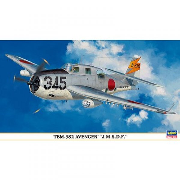 Maquette avion : TBM-3S2 Avenger - Hasegawa-00984