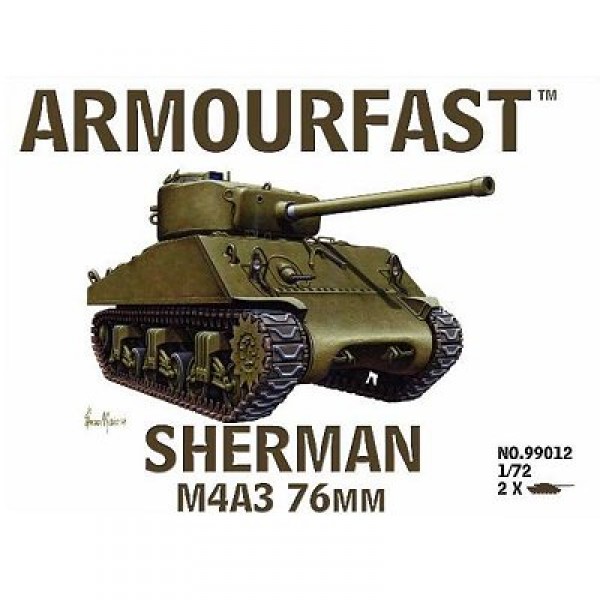Maquette Char : Sherman M4 A3 76 MM - Hät-99012