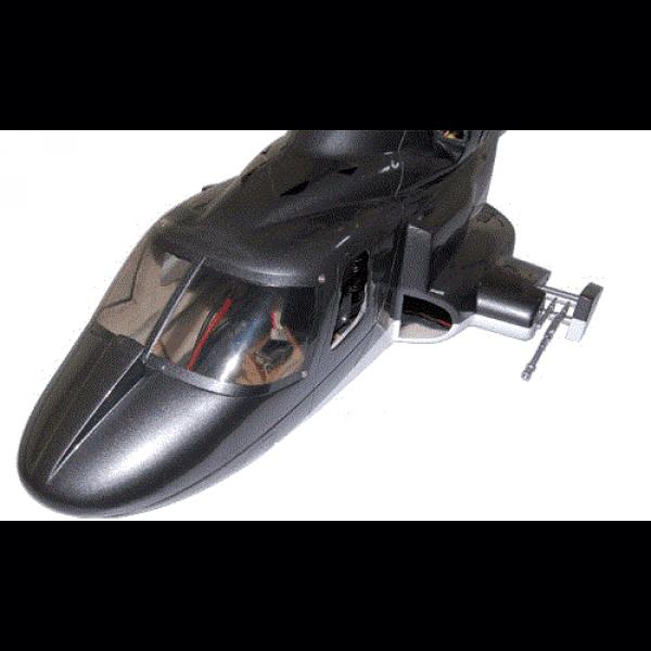 HeliArtist Fuselage Wolf 500 V2 Avec Train rentrant et leds navigation - HLA-HA500AFV2B001