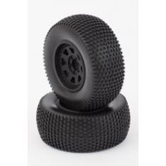 Tyres And Wheels (Mounted) Black (2) - HLNA0414
