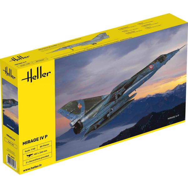 HELLER maquette avion 80493 Mirage IV P 1/48  - Heller-80493