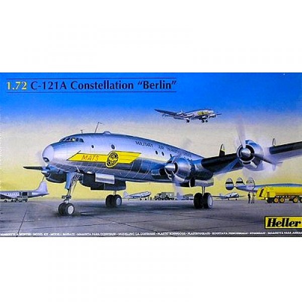 C-121A constellation MATS Pont Aerien Berlin - 1:72e - Heller - Heller-80382