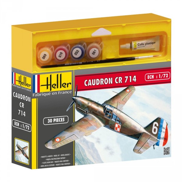 CAUDRON CR 714 1/72 - Heller - Heller-50218