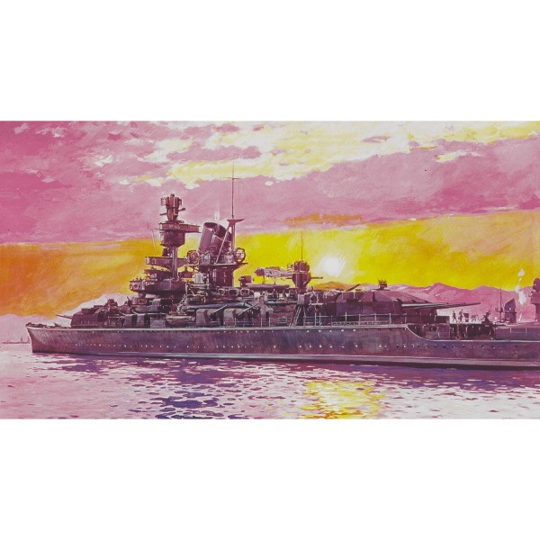 Maquette bateau : Admiral Scheer - Heller-81045