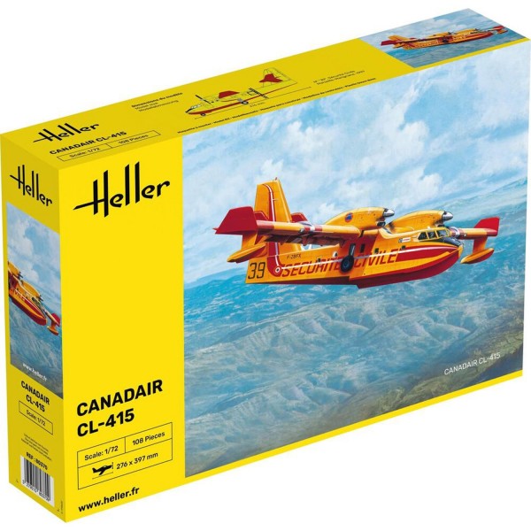 Maquette avion : Canadair CL 415 - Heller-80370