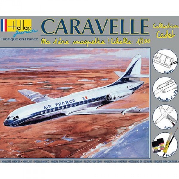 Maquette avion : Caravelle : Ma première maquette - Heller-49074