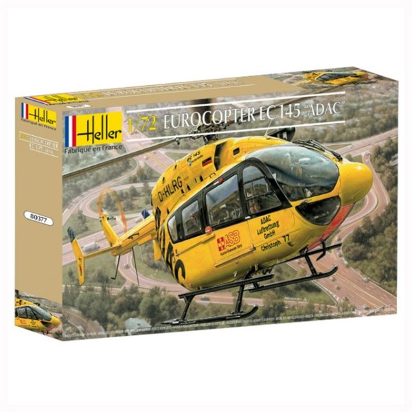 Maquette hélicoptère : Eurocopter EC 145 Adac - Heller-80377