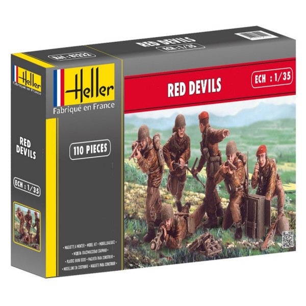 Figurines militaires : Red Devils - Heller-81222