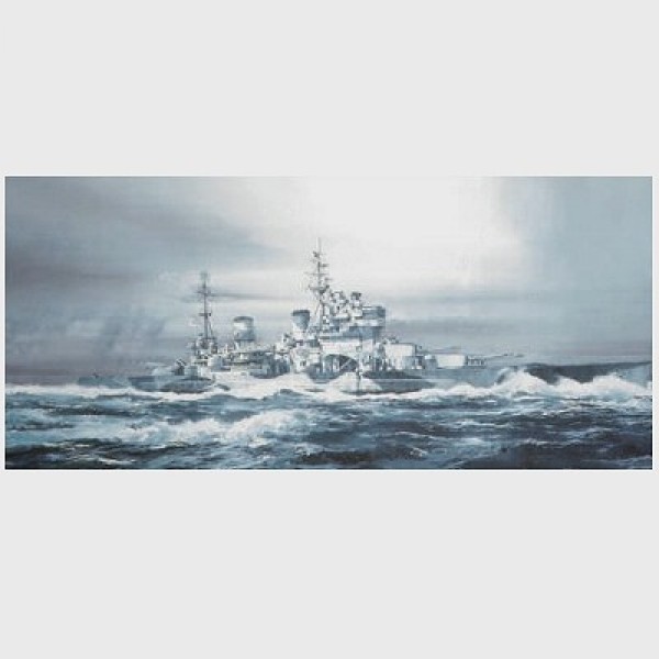 Maquette bateau : HMS King George V - Heller-81088