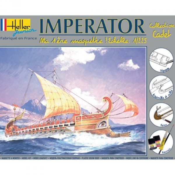 Maquette bateau : Imperator : Ma première maquette - Heller-49077