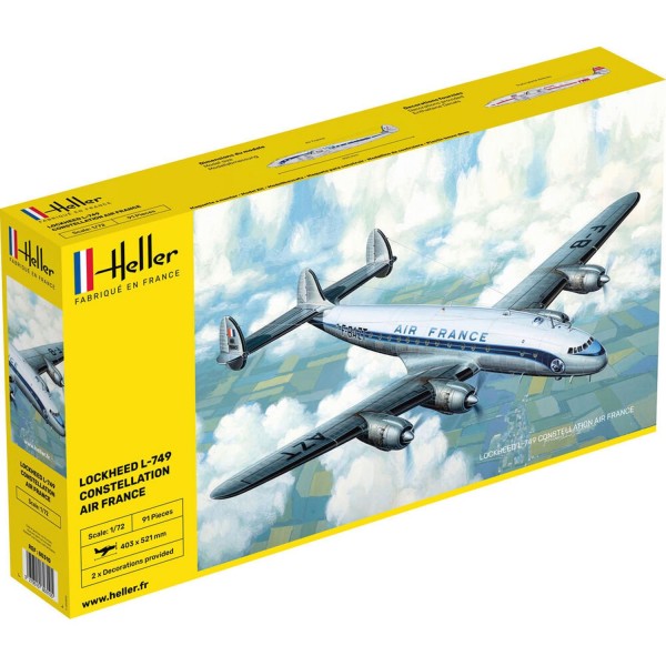 Maquette Avion : L-749 Constellation - Heller-80310