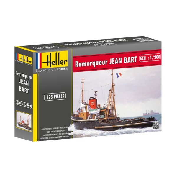 Maquette bateau : Remorqueur Jean Bart - Heller-80602