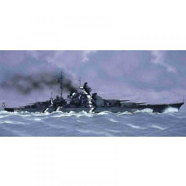 Maquette bateau : Bismarck - Heller-81078