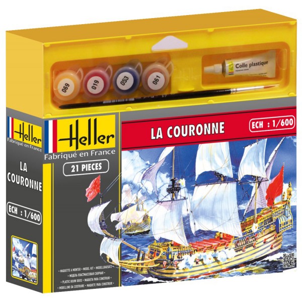 Maquette bateau : La Couronne  - Heller-49066