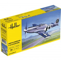 Maqueta de avión: P-51 Mustang