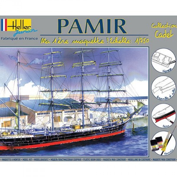 Maquette bateau : Pamir : Ma première maquette - Heller-49058