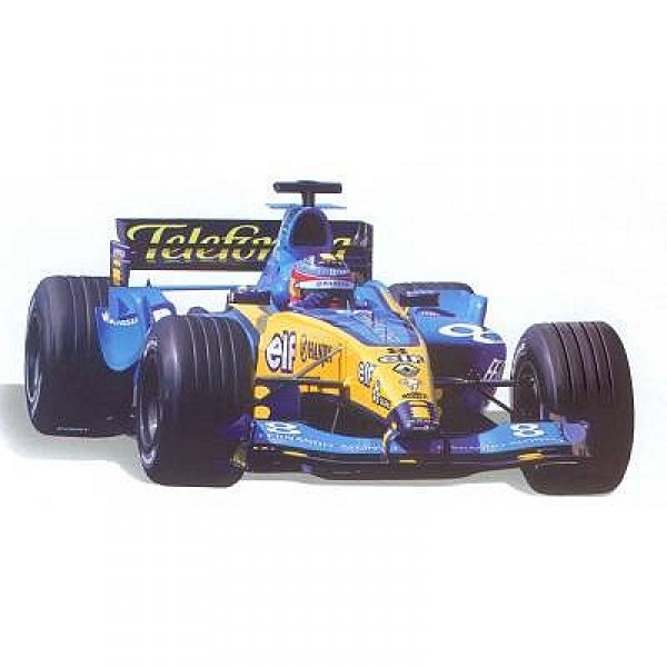 Maquette Formule 1 : Renault Formule 1 2004 - Heller-80797