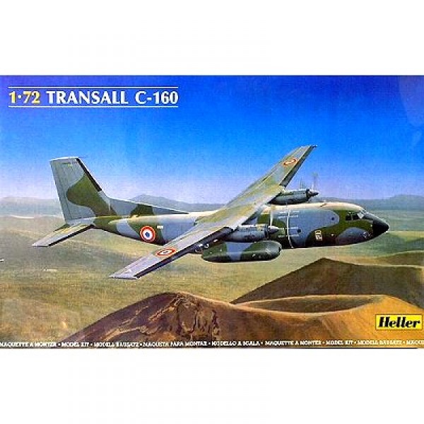 Maquette avion : Transall C 160 - Heller-80353
