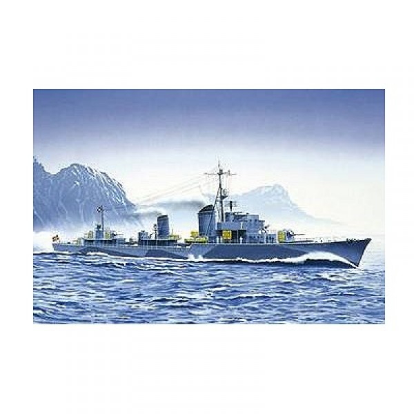 Maquette bateau : Zerstörer Z31 1942 - Heller-81010