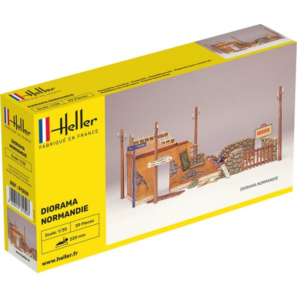 Diorama Normandie - 1:35e - Heller - Heller-81250