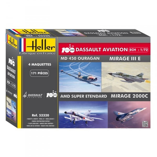 Maquettes avions : Dassault Aviation - Heller-52320