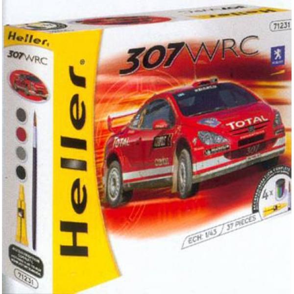 Coffret Peugeot 307 WRC 2004 1/43 50115 HELLER - 50115