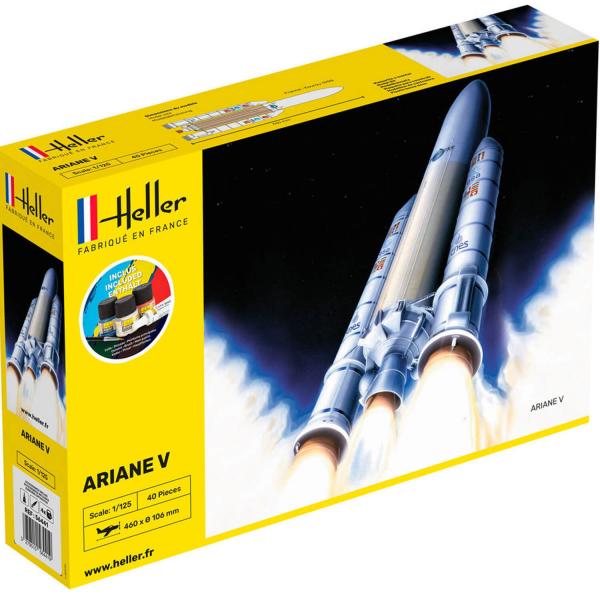 Maquette fusée : Starter Kit : Ariane 5 - Heller-56441