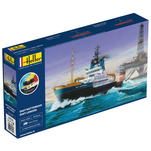 Maquette bateau : Starter Kit : Smitt Rotterdam - Heller-56620