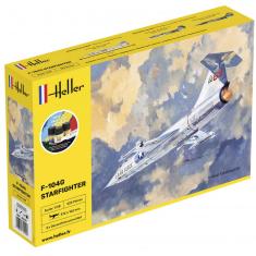 Starter Kit F-104G Starfighter - 1:48e - Heller